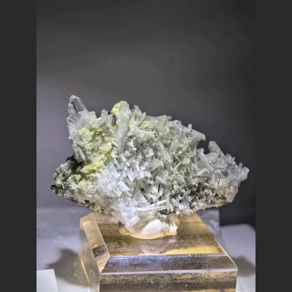 Pink Fluorite with Quartz Inner Mongolia 7.0 cm — alternate view