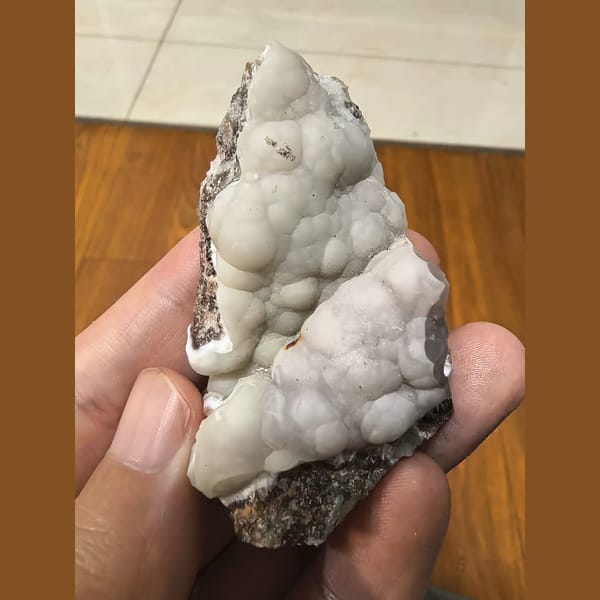 Bultfonteinite from Shijiangshan — complete view