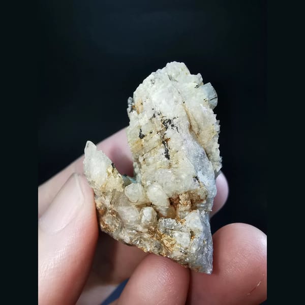 Interference quartz cluster — alternate view