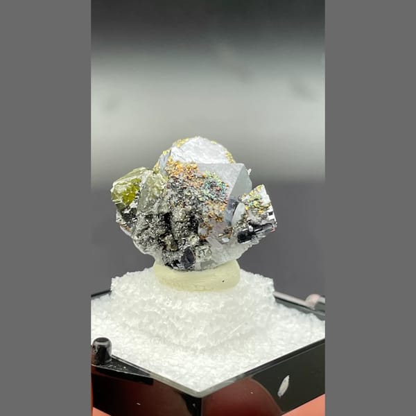 Galena with Sphalerite Bulgaria 2.6 cm — alternate view