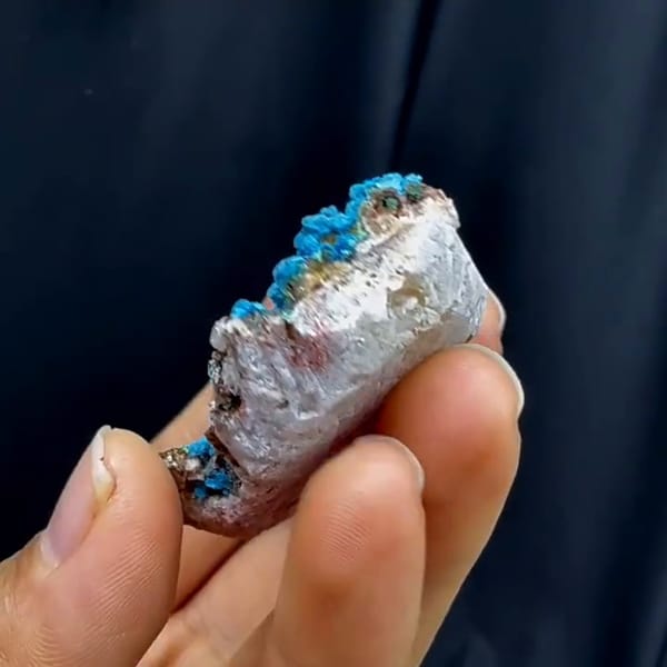 Complete reverse source-video view of the exact fluorite association