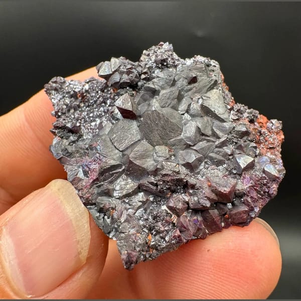 Octahedral Cuprite Anhui 3.9 cm — complete view
