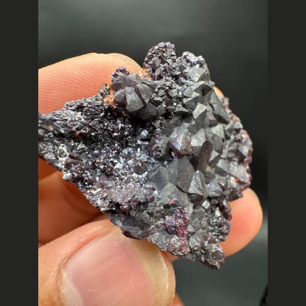 Octahedral Cuprite Anhui 3.9 cm — alternate view