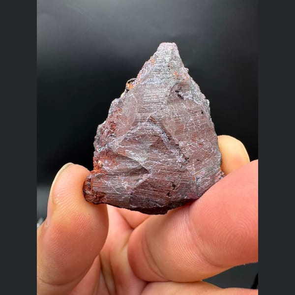 Octahedral Cuprite Anhui 3.9 cm — detail view