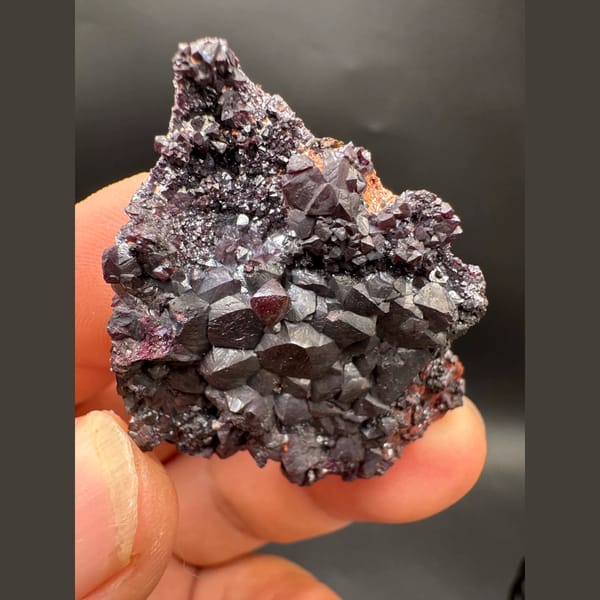 Octahedral Cuprite Anhui 3.9 cm — detail view
