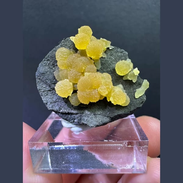 Yellow Calcite Zhejiang 2.8 cm — alternate view