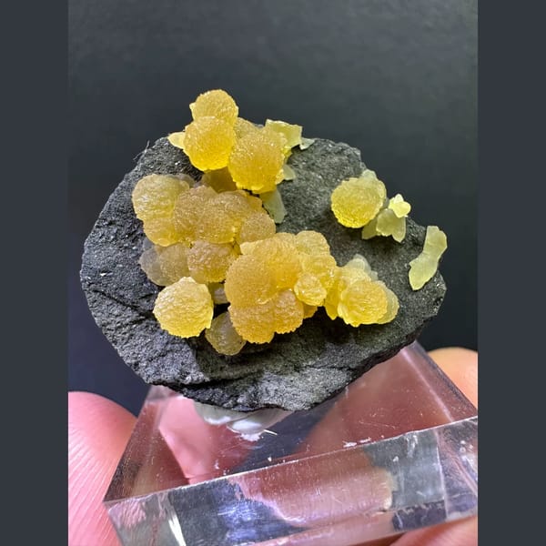 Yellow Calcite Zhejiang 2.8 cm — alternate view