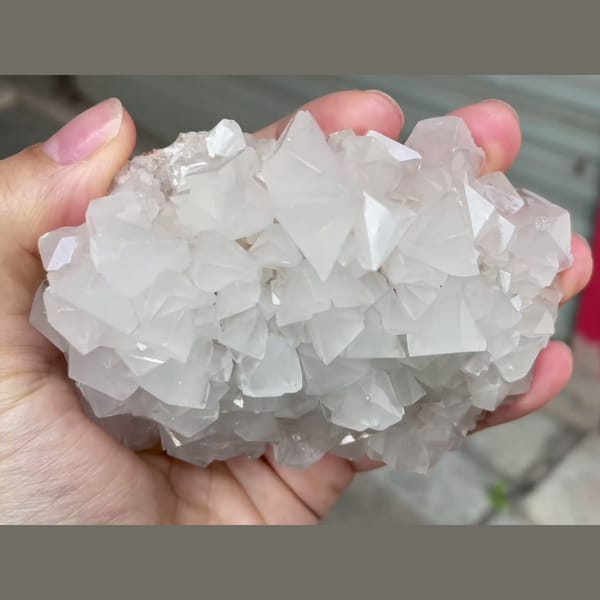 Showy crystal-stone cluster from Yunnan — complete view