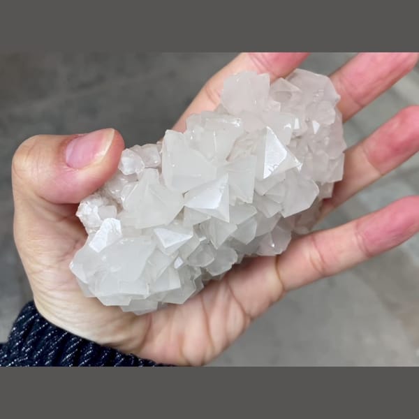 Showy crystal-stone cluster from Yunnan — alternate view