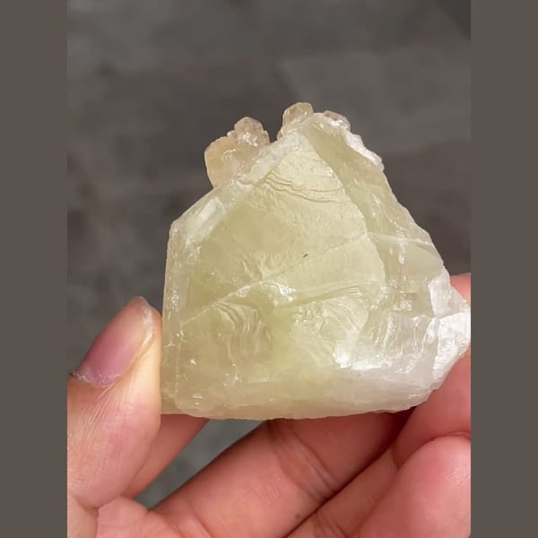 Pale green datolite with apophyllite from Daye — alternate view