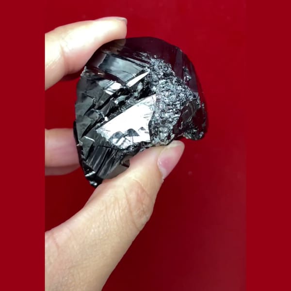 Cassiterite from Xuebaoding — alternate view