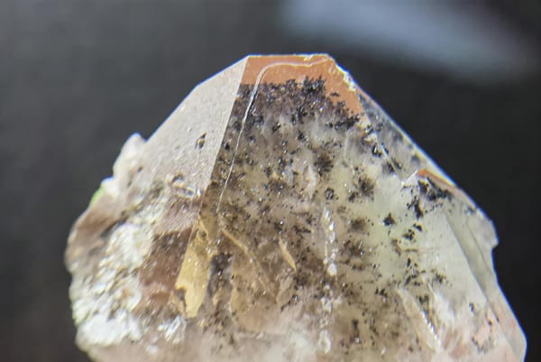 Garden Quartz with Phantom Landscape — Sichuan — individual mineral specimen view 1