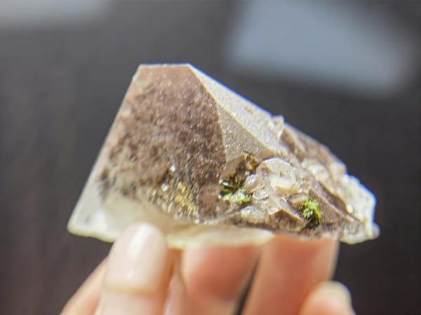 Garden Quartz with Phantom Landscape — Sichuan — individual mineral specimen view 2