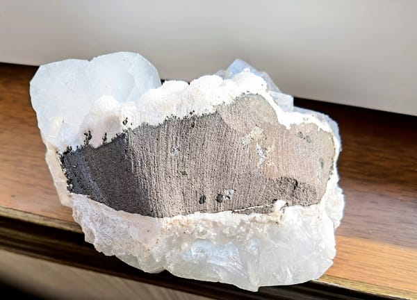 Sugar Apophyllite Block Cluster — India — individual mineral specimen view 2