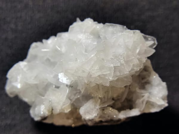 Complete front view of Rose-Petal Lace Calcite from Xianghualing