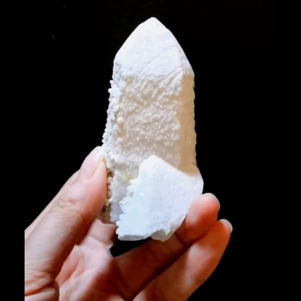 Candle quartz with tiny buds from Inner Mongolia — alternate view