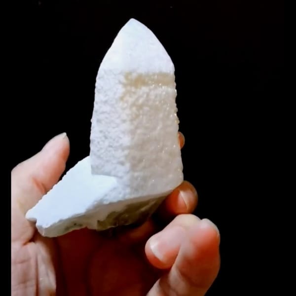 Candle quartz with tiny buds from Inner Mongolia — alternate view