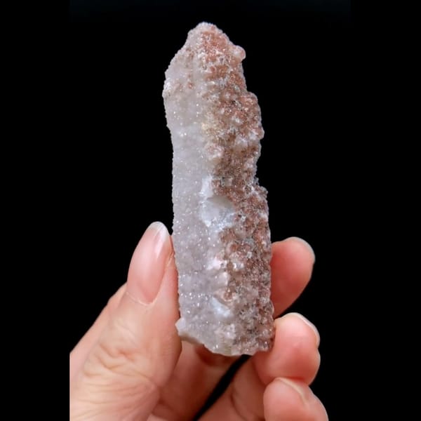 Sugar quartz from Inner Mongolia — detail view