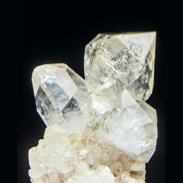 Skeletal quartz flower cluster from Namibia — complete view