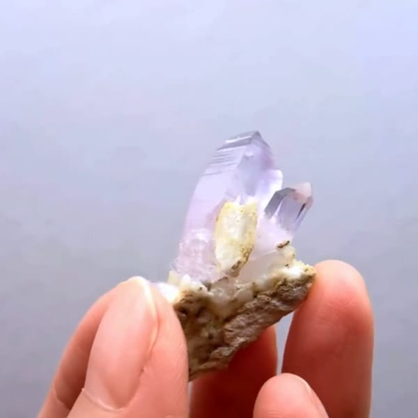 Vera Cruz amethyst cluster from Mexico — alternate view