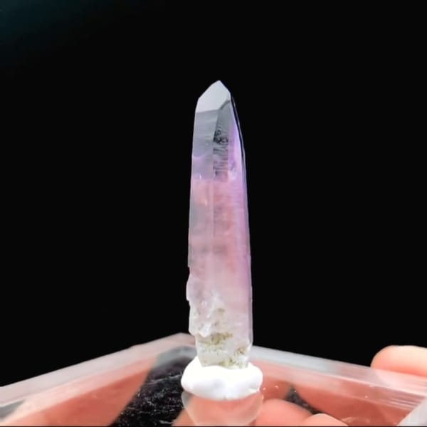 Vera Cruz amethyst from Mexico — detail view