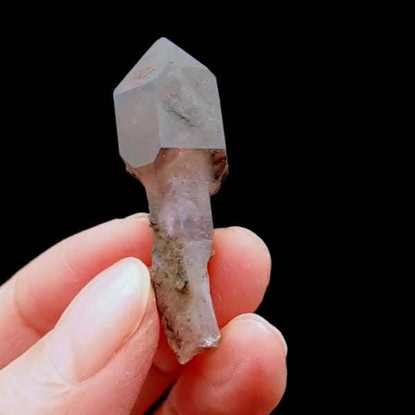 Super Seven scepter from Zimbabwe — complete view