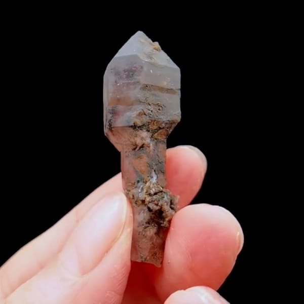 Super Seven scepter from Zimbabwe — alternate view
