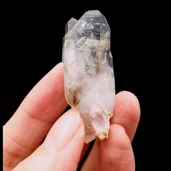 Smoky skeletal quartz from Namibia — alternate view
