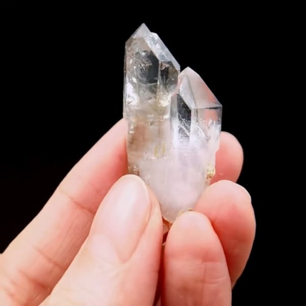 Smoky skeletal quartz from Namibia — alternate view