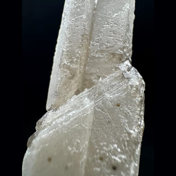 Interference quartz pair from Inner Mongolia — alternate view