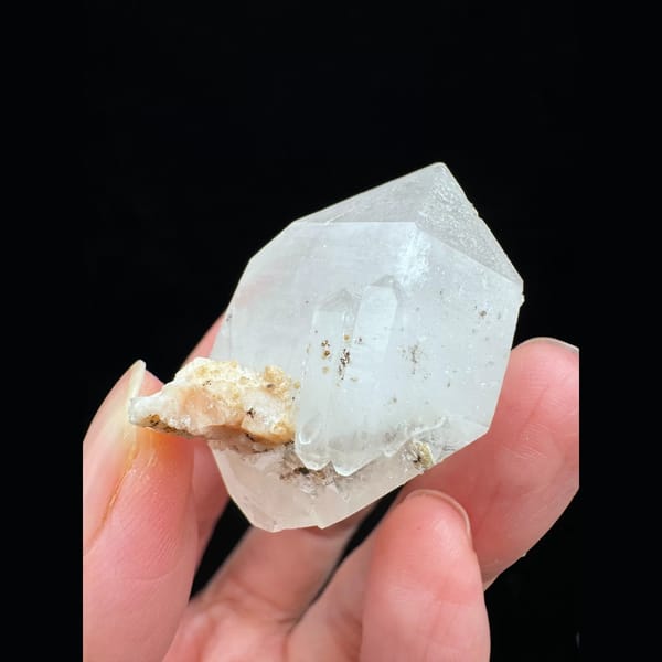 Chunky double-terminated quartz from Chenzhou Hunan — alternate view
