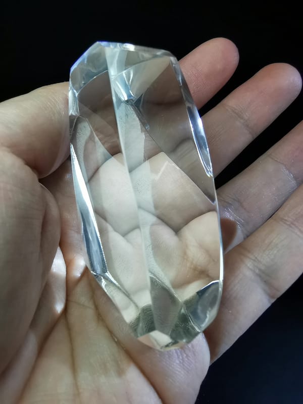 Blue Needle Quartz Freeform — complete mineral specimen view 1