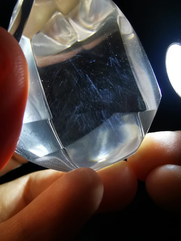 Blue Needle Quartz Freeform — complete mineral specimen view 5