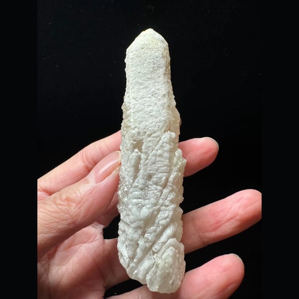 Interference quartz floater from Inner Mongolia — alternate view