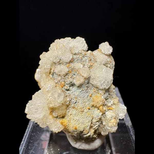 Hemimorphite crystal clusters from Guilin Guangxi — complete view