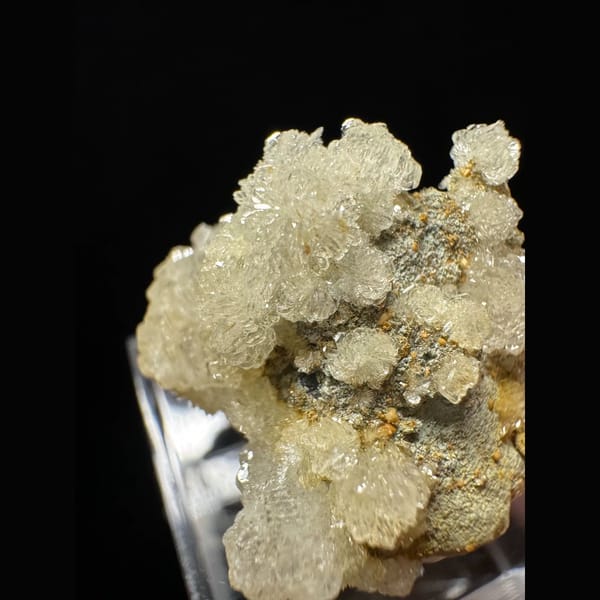 Hemimorphite crystal clusters from Guilin Guangxi — detail view
