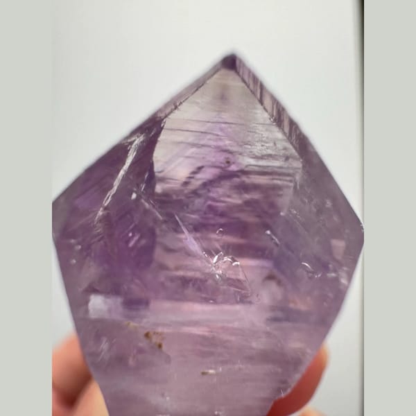 Vera Cruz amethyst with phantoms from Mexico — detail view