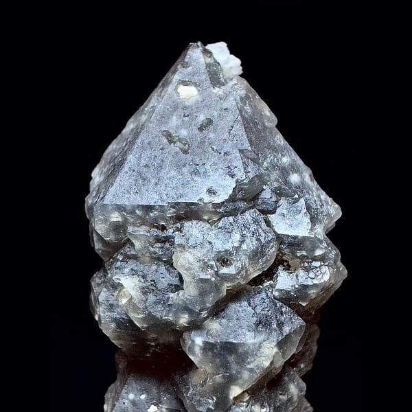 Screw quartz with inclusions from Inner Mongolia — detail view