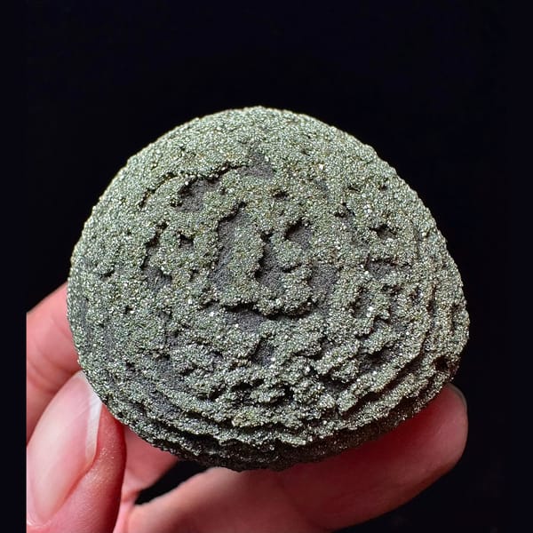Ridged Iron Concretion Ball, Yunnan