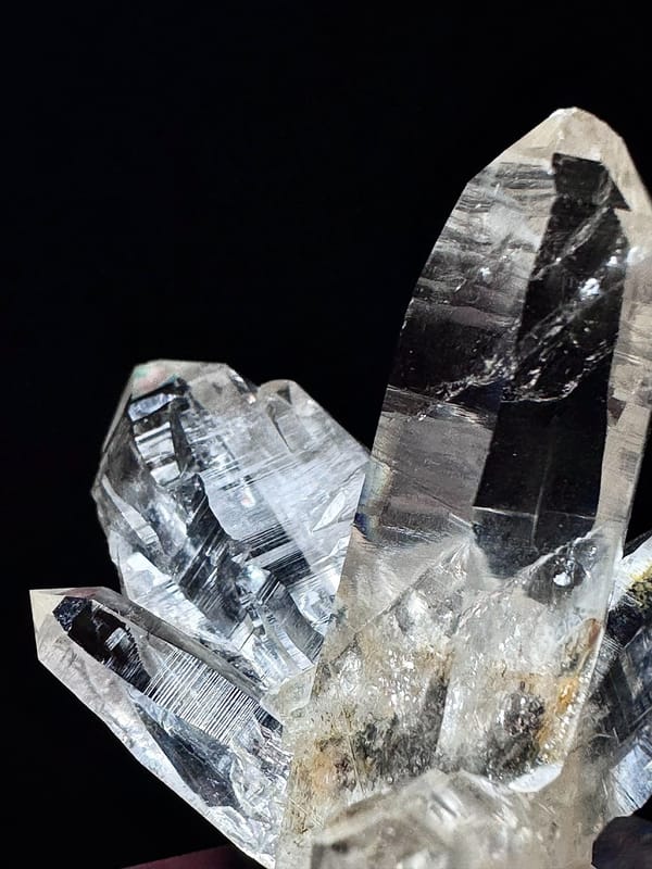 Exploded-Flower Himalayan Quartz Cluster — Hashupi — individual mineral specimen view 5
