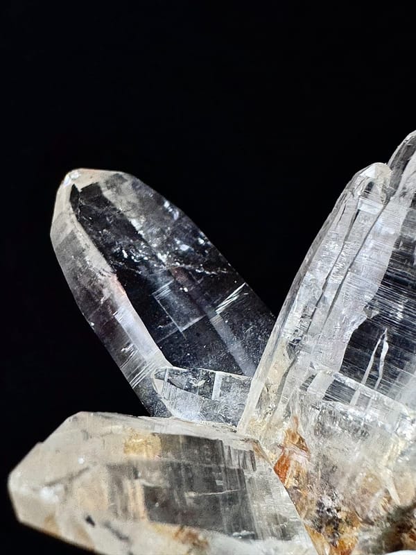 Exploded-Flower Himalayan Quartz Cluster — Hashupi — individual mineral specimen view 8
