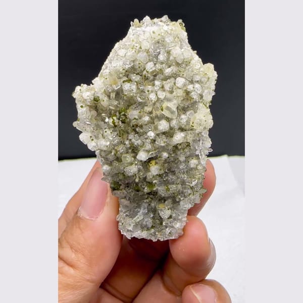 Topaz Crystal Cluster with Quartz Yaogangxian 5.5 cm — alternate view