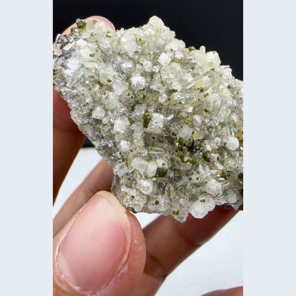 Topaz Crystal Cluster with Quartz Yaogangxian 5.5 cm — alternate view
