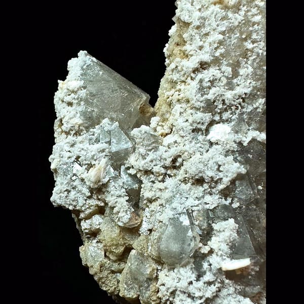 Castle screw quartz from Dong Ujimqin, Inner Mongolia — detail view