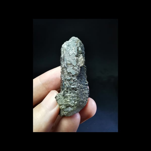 Tea-brown skeletal elestial quartz crystal — alternate view