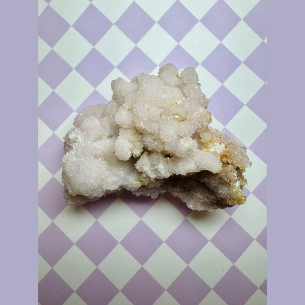 Purple Creedite Cluster Guizhou 5.3 cm — alternate view