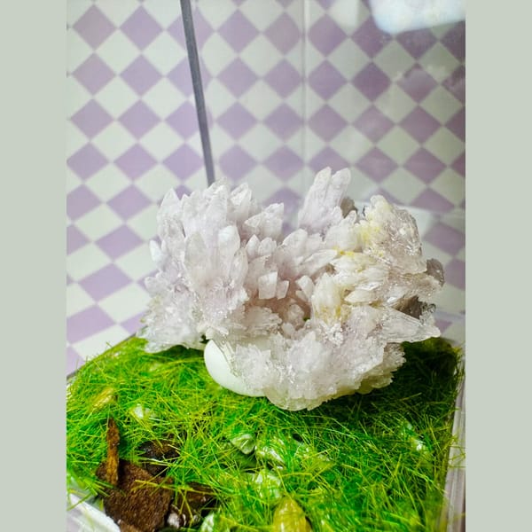 Pink Creedite Flower Cluster Guizhou 5.1 cm — alternate view