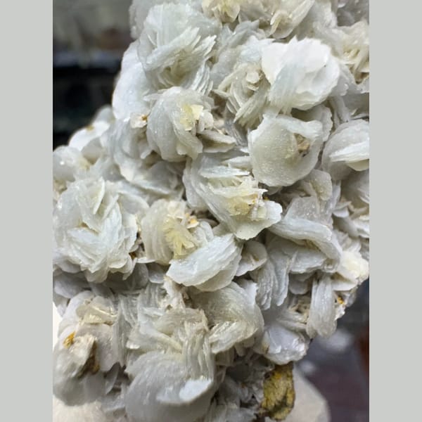 Yellow Quartz with White Calcite Inner Mongolia 4.5 cm — alternate view