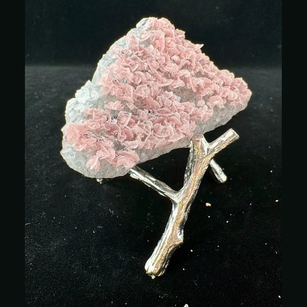 Pink Rhodochrosite Petal Cluster 7.0 cm
