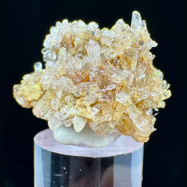 Yellow Creedite Flower Ball Guizhou 3.0 cm — complete view